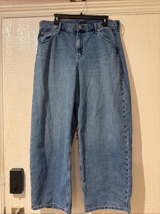 Uniqlo Denim - Uniqlo Light Blue Wide-Leg Jeans size 7